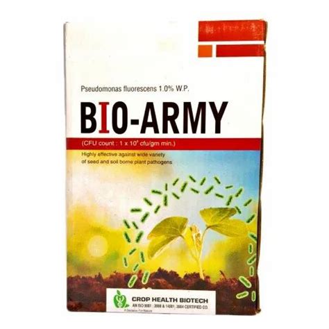 White Bio Army Pseudomonas Fluorescens 1 0 WP Box 1 Kg At Rs 250 Kg