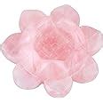 Amazon Mookaitedecor Rose Quartz Carved Gemstone Lotus Flower