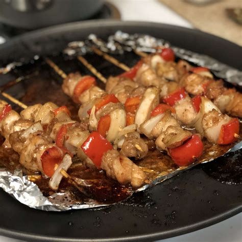 Yummy Honey Chicken Kabobs Recipe