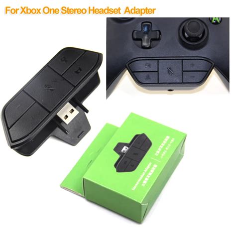 Compatible Earphone Audio Mic for Xbox One Stereo Headset Adapter-in ...