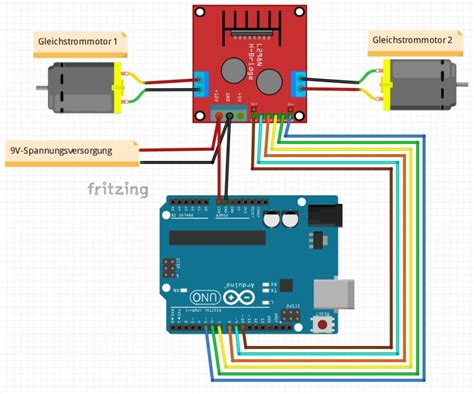 Nr 34 Motoren Mit H Brücke L298n Ansteuern Funduino Kits Und