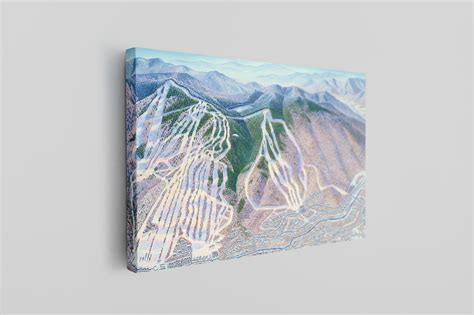 Loon Mountain Ski Map – James Niehues