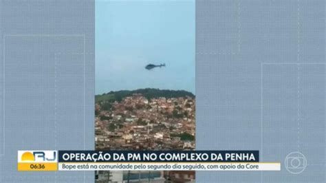 Polícia Faz Operação No Complexo Da Penha Na Zona Norte Pelo Segundo