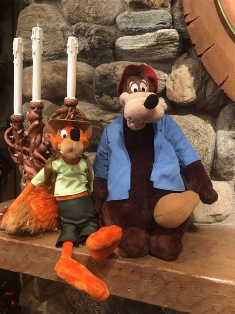 Splash Mountain Brer Bear And Brer Fox Plush Micechat