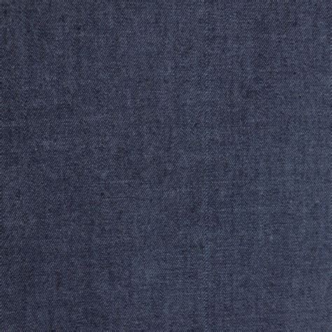 Denim 4oz Plain Washed Chambray Lightweight Dark Blue Uk Fabric Dressmaking Chambray