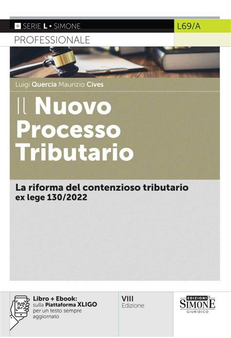 Nuovo Processo Tributario 2023 Edizioni Simone