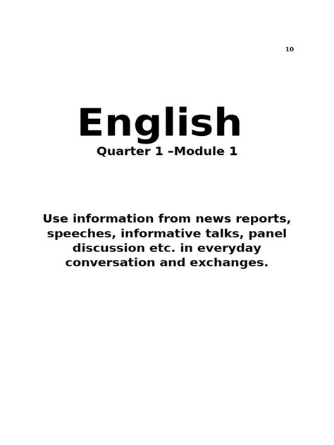 english  module  week   argument news