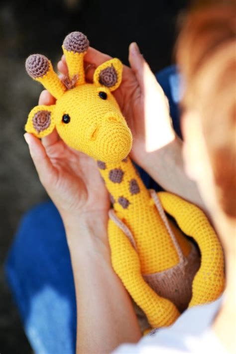 PATRON GRATIS Tiernas Jirafas Amigurumi paso a paso español