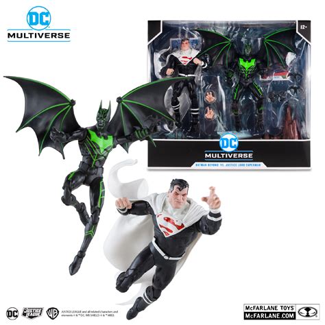 DC Multiverse Batman Beyond Vs Justice Lord Superman 2 Pack The