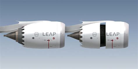 CFM Leap 1B Jet Engine 3D Model 220 3ds Dwg Dxf Fbx Max Obj