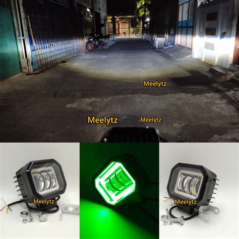 Jual Lampu Tembak Sorot LED CWL 3 Mata Lensa 6D 30watt 3 Mata Cree