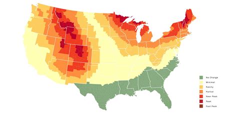 Fall Foliage Map