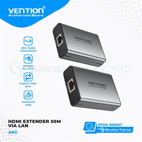 Jual Vention Hdmi Extender Via Lan Rj High Quality For Cctv Shopee