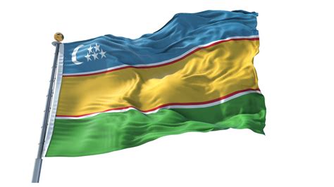 Karakalpakstan Flag PNG 12375714 PNG