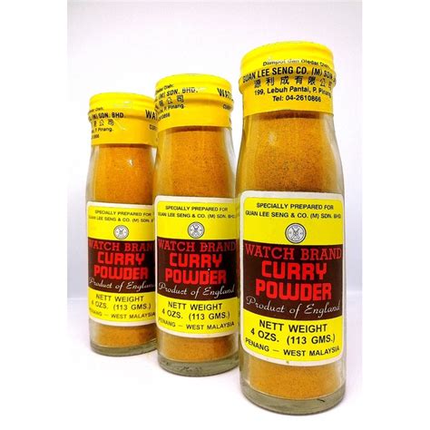 Watch Brand Curry Powder Gm Shopee Malaysia