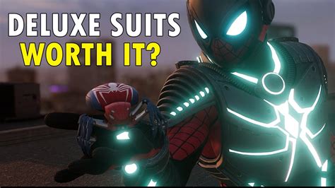 Spider Man Deluxe Edition Suits Is It Worth It Youtube