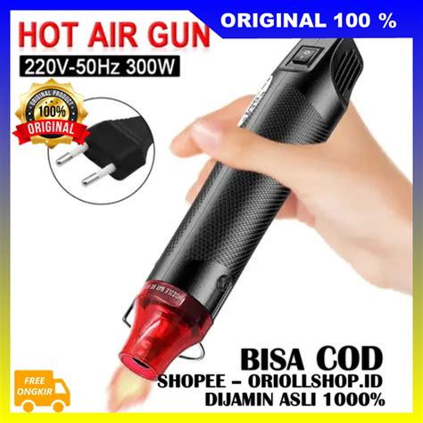 Jual Super Heater Blower Heat Hot Gun Blower Heat Alat Pemanas Segel Plastik Stiker Kaca 100