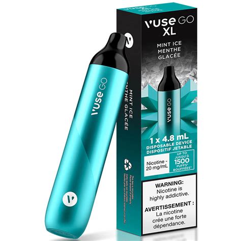 Vuse Go Xl Disposable Vape Mint Ice Pk Smoke