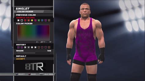 Wwe 2k15 Superstar Threads Rvd Purple 2014 Attire Youtube