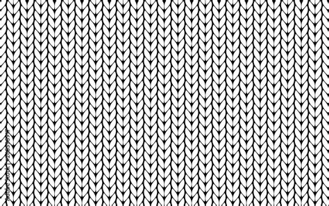 Vektor Stok Knitting Vector Pattern Vector Texture Seamless Pattern