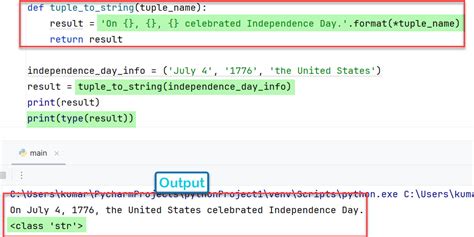 How To Convert A Tuple To A String In Python 6 Ways Python Guides