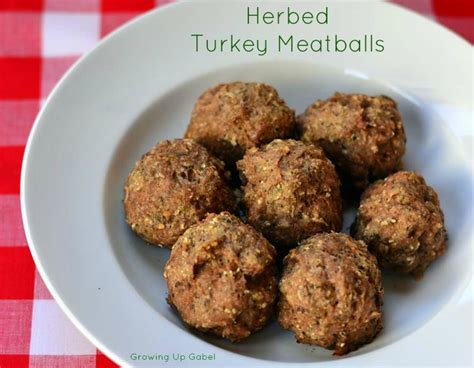 Herbed Turkey Meatballs from McCormick Spices