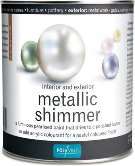 Polyvine Metallic Verf Shimmer Parelmoer Ml Bol