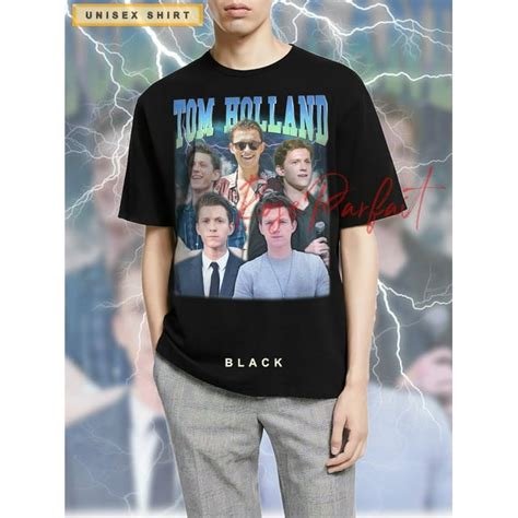 Tom Holland T Shirt Tom Holland Tribute Celebrity Shirt Actor Tom