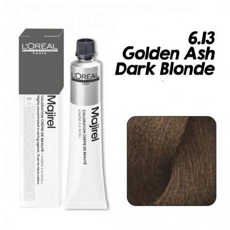 Loreal Professionnel Majirel Hair Color 6 13 Golden Ash Dark Blonde