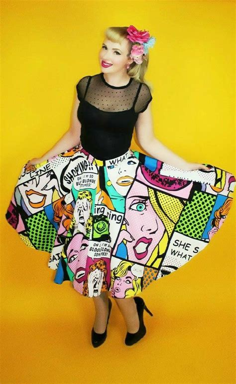 Pin By Jan On Pop Art She Pop Art Clothing Pop Art Fashion Pop Art