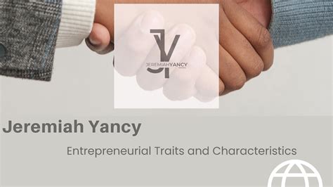 Entrepreneurial Traits And Characteristics Jeremiah Yancy Pdf Host