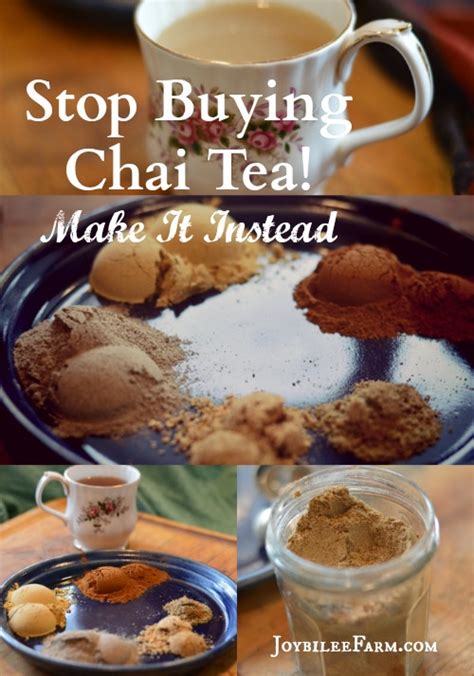 Stop buying Chai Tea and Make It Instead | Joybilee® Farm | DIY | Herbs | Gardening