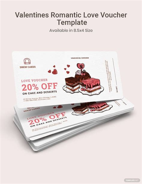 Romantic Love Voucher Templates In Word Free Download