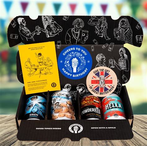 Premium Happy Birthday Craft Beer T Pack 3x330ml Craft Beer Cans