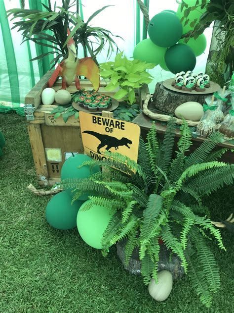 Jurassic World Dinosaurs Birthday Party Ideas Photo 5 Of 51 Catch My Party