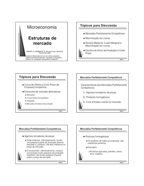 PDF 1 3 Microeconomia Estruturas De Mercado PdfMachine