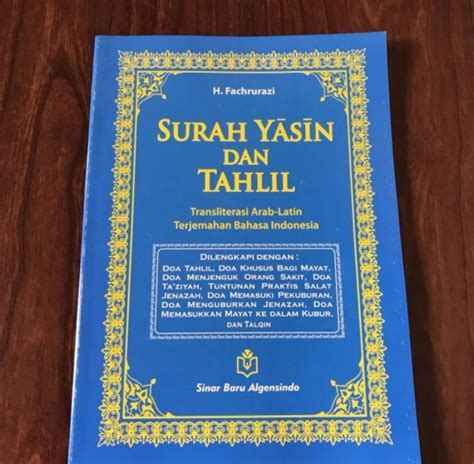 Buku Surah Yasin Dan Tahlil Hvs Lazada Indonesia