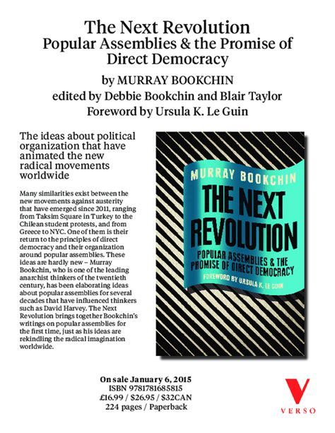 Pdf The Next Revolution Popular Assemblies And The Promise Of Direct