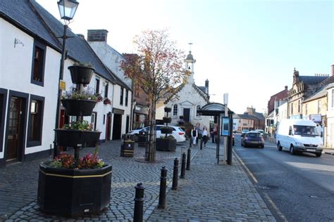 Main Street Newmilns © Billy Mccrorie Geograph Britain And Ireland