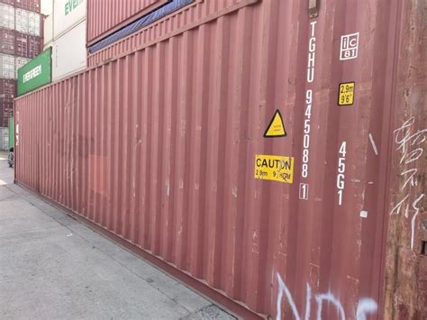 Hc Corten Steel Used Shipping Containers For Marine