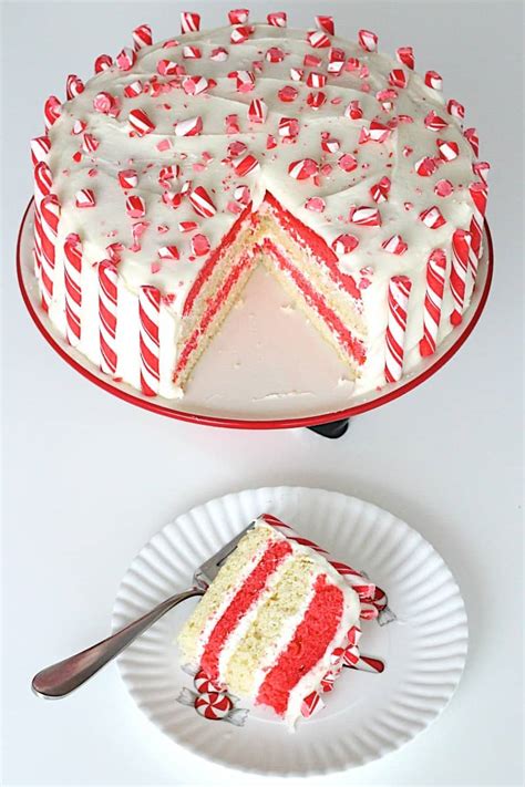 Candy Cane Cake The Bakermama