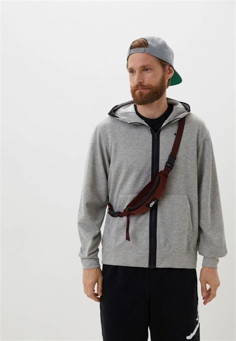 Сумка поясная Nike NK HERITAGE HIP PACK - WNTRZD, цвет: бордовый ...