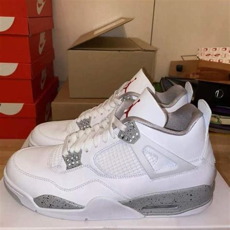 Jordan 4 Oreos All Sizes Available If Your Size Isnt Depop