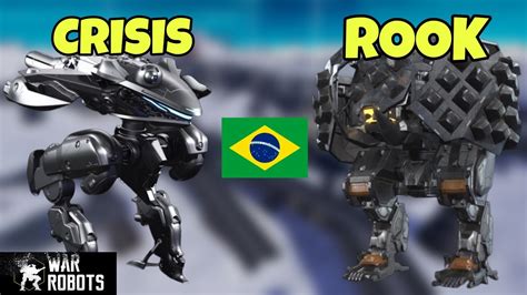 War Robots Testando o Novo Titã Rook e o Novo Robô Crisis Vai Dar