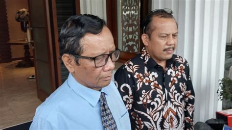 Bantah Tudingan Anwar Usman Mahfud Md Tidak Ada Konflik Kepentingan