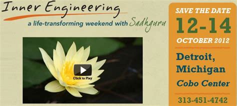 ISHA Foundation: Inner Engineering Program conducted by Sadhguru on Oct ...