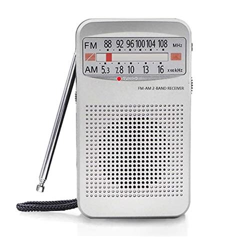 AM FM Portable Pocket Radio, Compact Transistor Radios - Best Reception ...