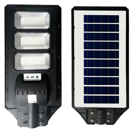 Luminaria Solar Suburbana LED 100W Con Panel Integrado Altek