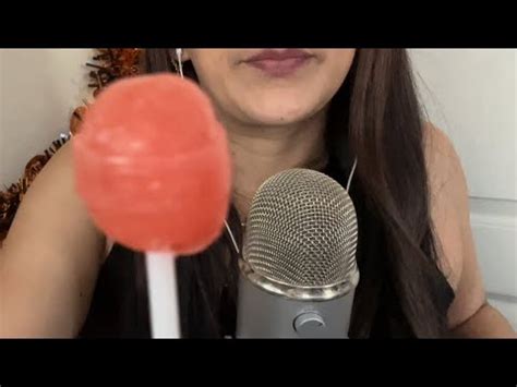 COMIENDO PALETA DULCE ASMR Mouth Sounds Super Relajante YouTube