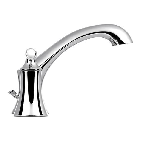 Pfister Lyla Polished Chrome Widespread 2 Handle Watersense Bathroom Sink Faucet With Drain Lg49